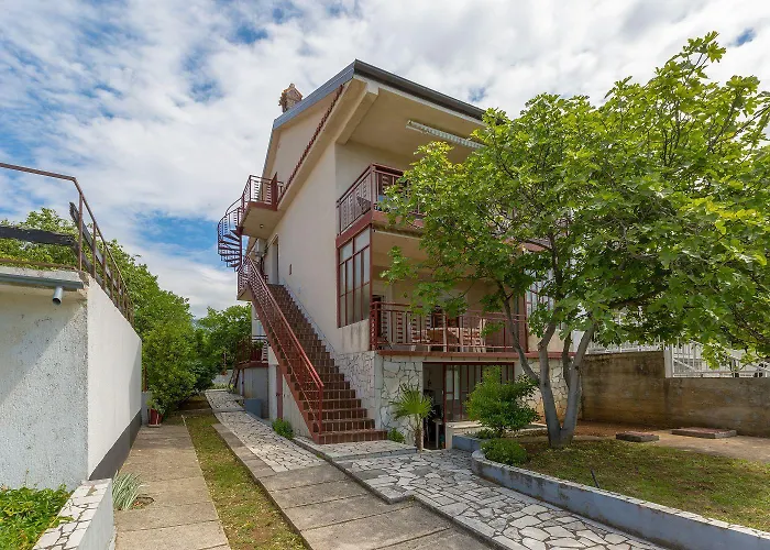 דירה Hundefreundliches Nur 440 Meter Zum Mit Meerblick Und Grill *